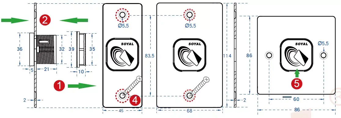 Hướng dẫn sử dụng chi tiết đầu đọc thẻ từ Soyal AR-101-HD và AR-723-H Hướng dẫn sử dụng chi tiết đầu đọc thẻ từ Soyal AR-101-HD và AR-723-H