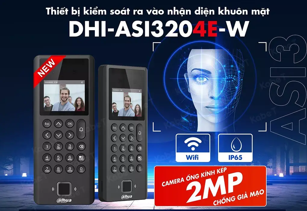 Dahua DHI-ASI3204E-W: Thiết bị kiểm soát nhận diện khuôn mặt có gì đặc biệt? Dahua DHI-ASI3204E-W: Thiết bị kiểm soát nhận diện khuôn mặt có gì đặc biệt?