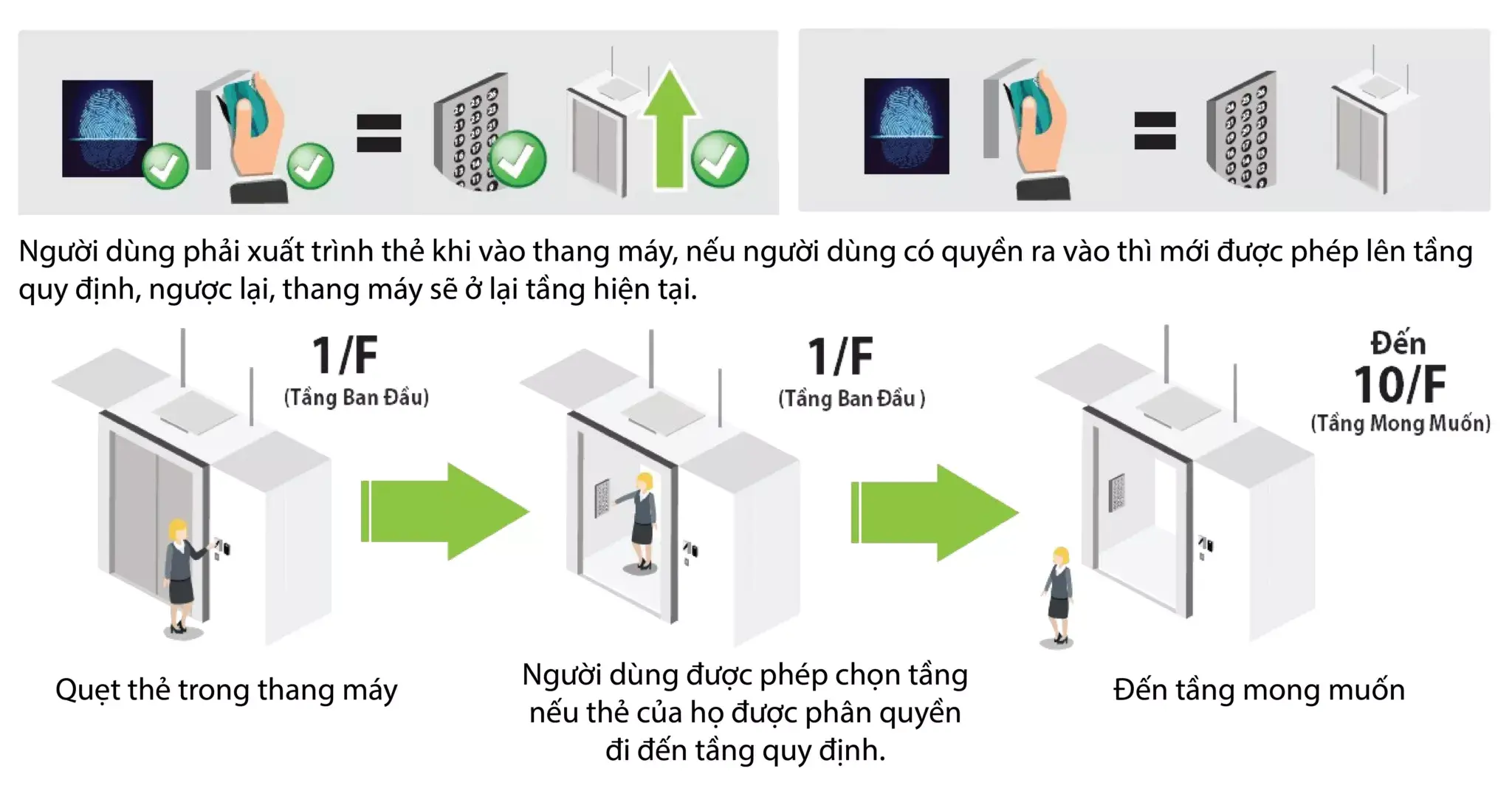 Giải Pháp Kiểm Soát Thang Máy Zkteco Zkbio Cvsecurity: Một Chạm Truy Cập Tất Cả