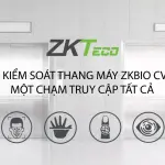 Giải Pháp Kiểm Soát Thang Máy Zkteco Zkbio Cvsecurity: Một Chạm Truy Cập Tất Cả
