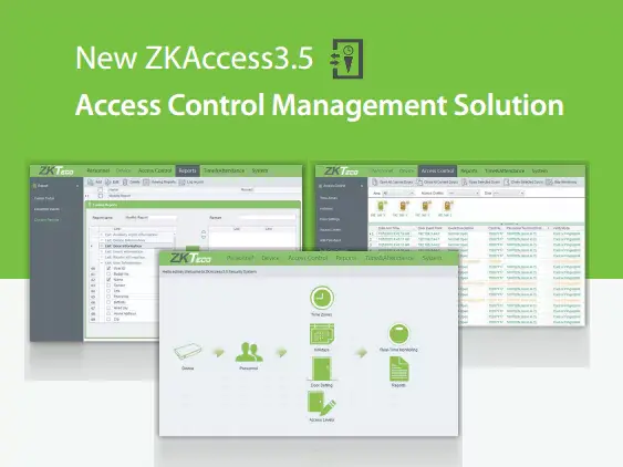 Phần mềm ZKAccess 3.5