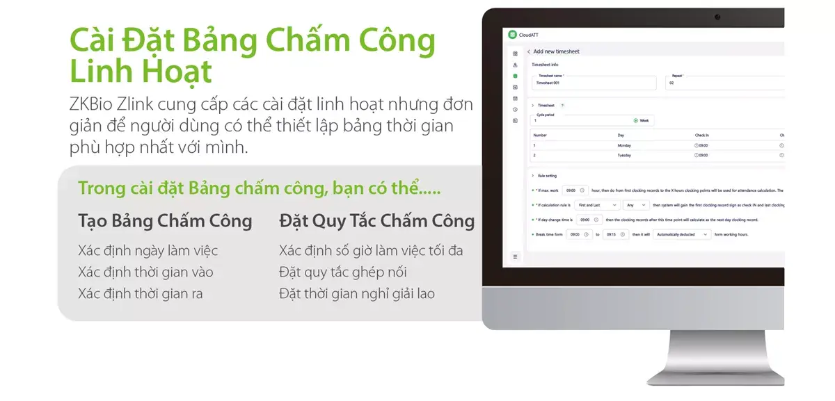 Giải Pháp Quản Lý Văn Phòng Thông Minh Zkbio Zlink