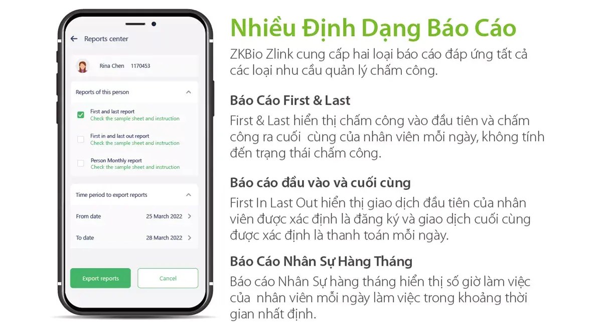 Giải Pháp Quản Lý Văn Phòng Thông Minh Zkbio Zlink