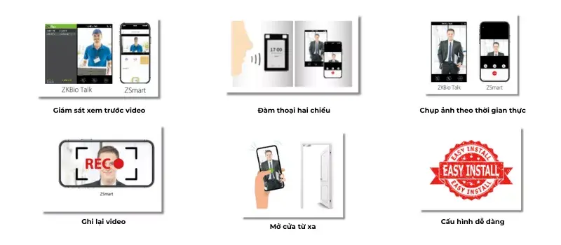 Giải Pháp Kiểm Soát Truy Cập Video Intercom Zkteco Giải Pháp Kiểm Soát Truy Cập Video Intercom Zkteco