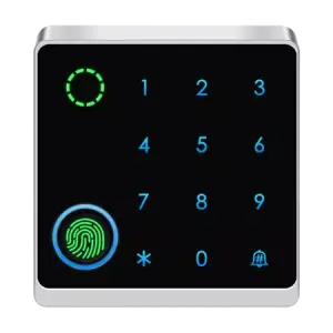 Thiết bị kiểm soát ra vào HF9-WiFi nhận dạng vân tay, thẻ từ, mã PIN Mở cửa bằng App Tuya