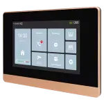 Máy chấm công nhận diện khuôn mặt, vân tay, thẻ MF V501F app Tuya