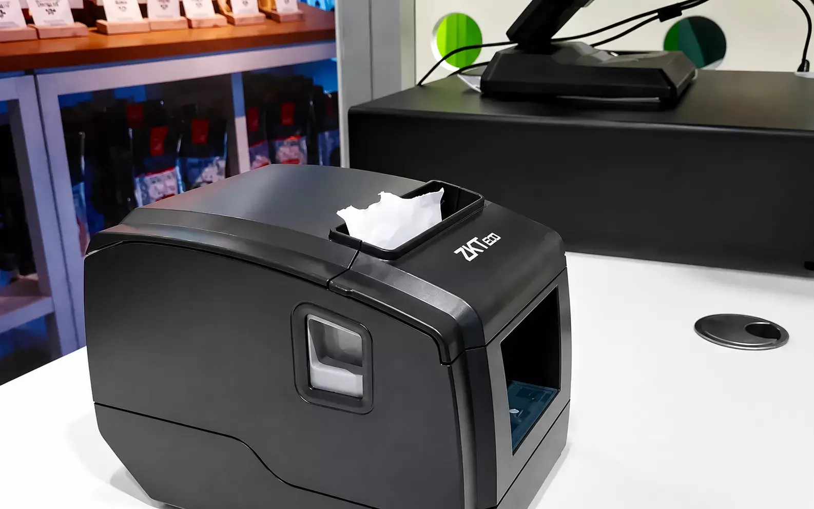Máy in hóa đơn tốc độ cao ZKTeco ZKP8005