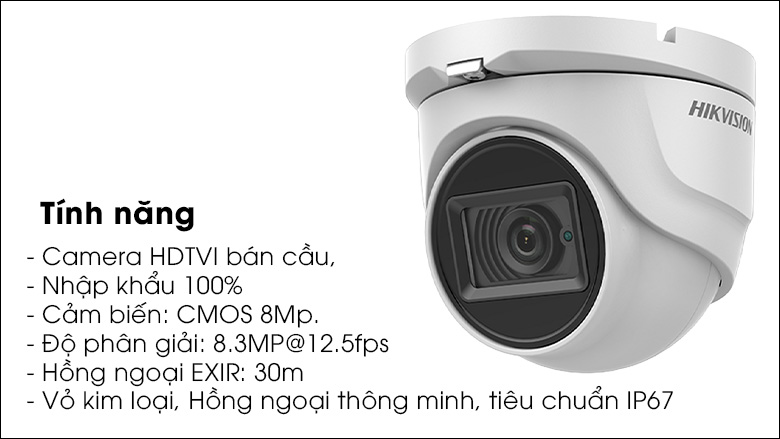 Bộ 3 Mắt Camera HIKVISION 8.0mp (4K)4