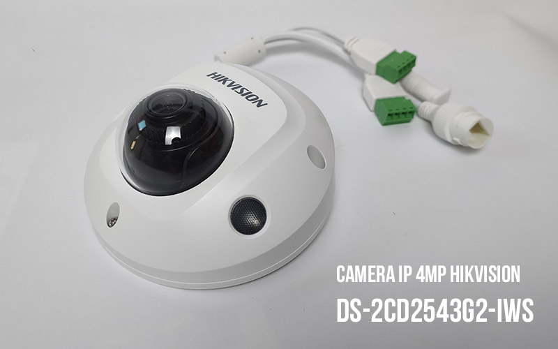 Camera IP Dome 4MP Hikvision DS-2CD2543G2-IWS4