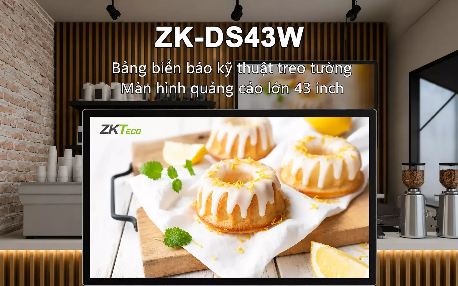 Màn hình quảng cáo ZKTeco ZK-DS43W