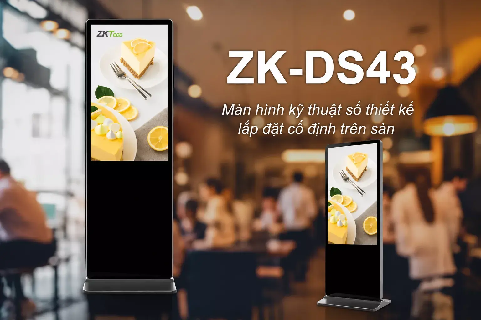 Màn hình quảng cáo ZKTeco ZK-DS43