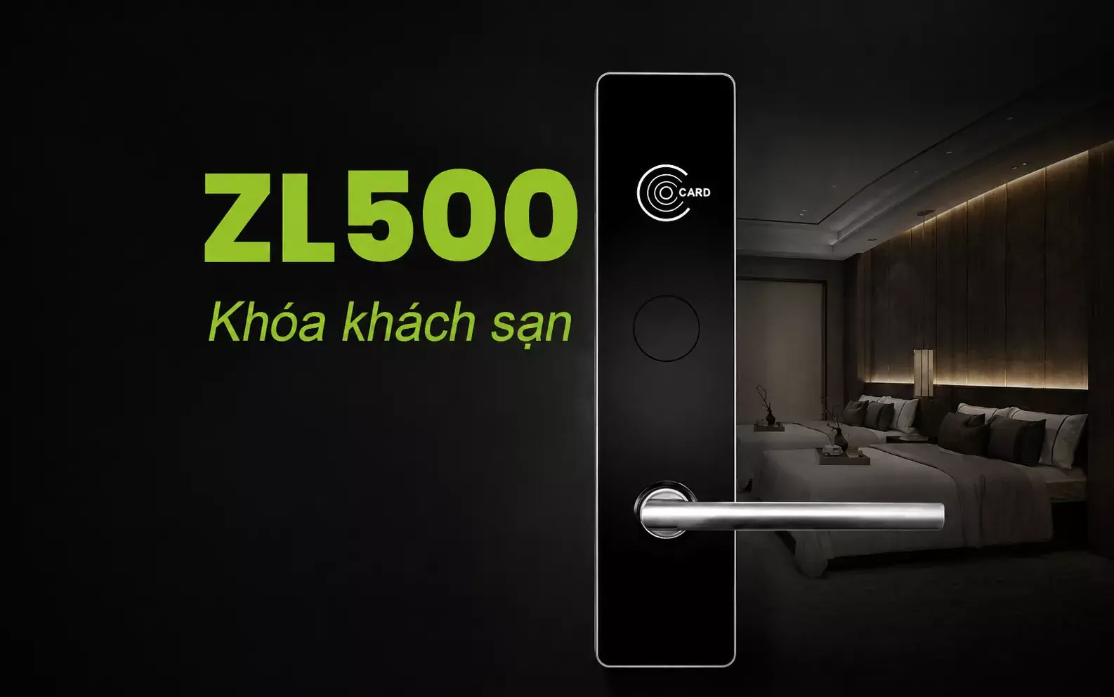Khóa khách sạn không dây ZKTeco ZL500 Khóa khách sạn không dây ZKTeco ZL500