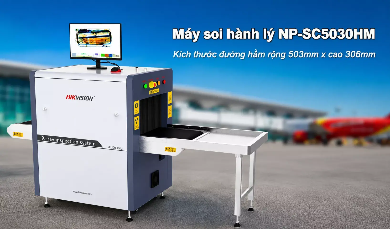 Máy soi hành lý X-ray Hikvision NP-SC5030HM