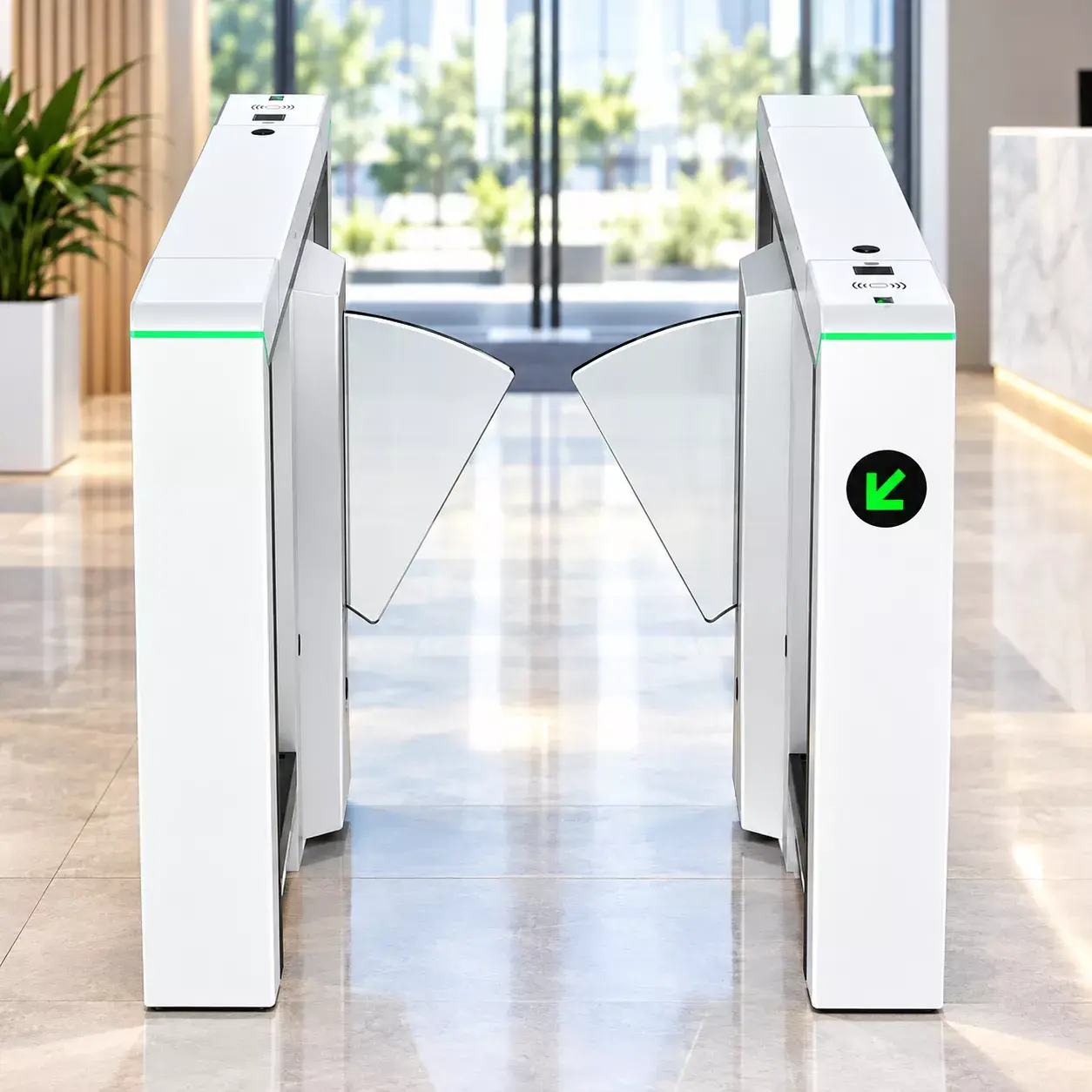 Giới thiệu về Flap Barrier ZKTeco Mars-F1211