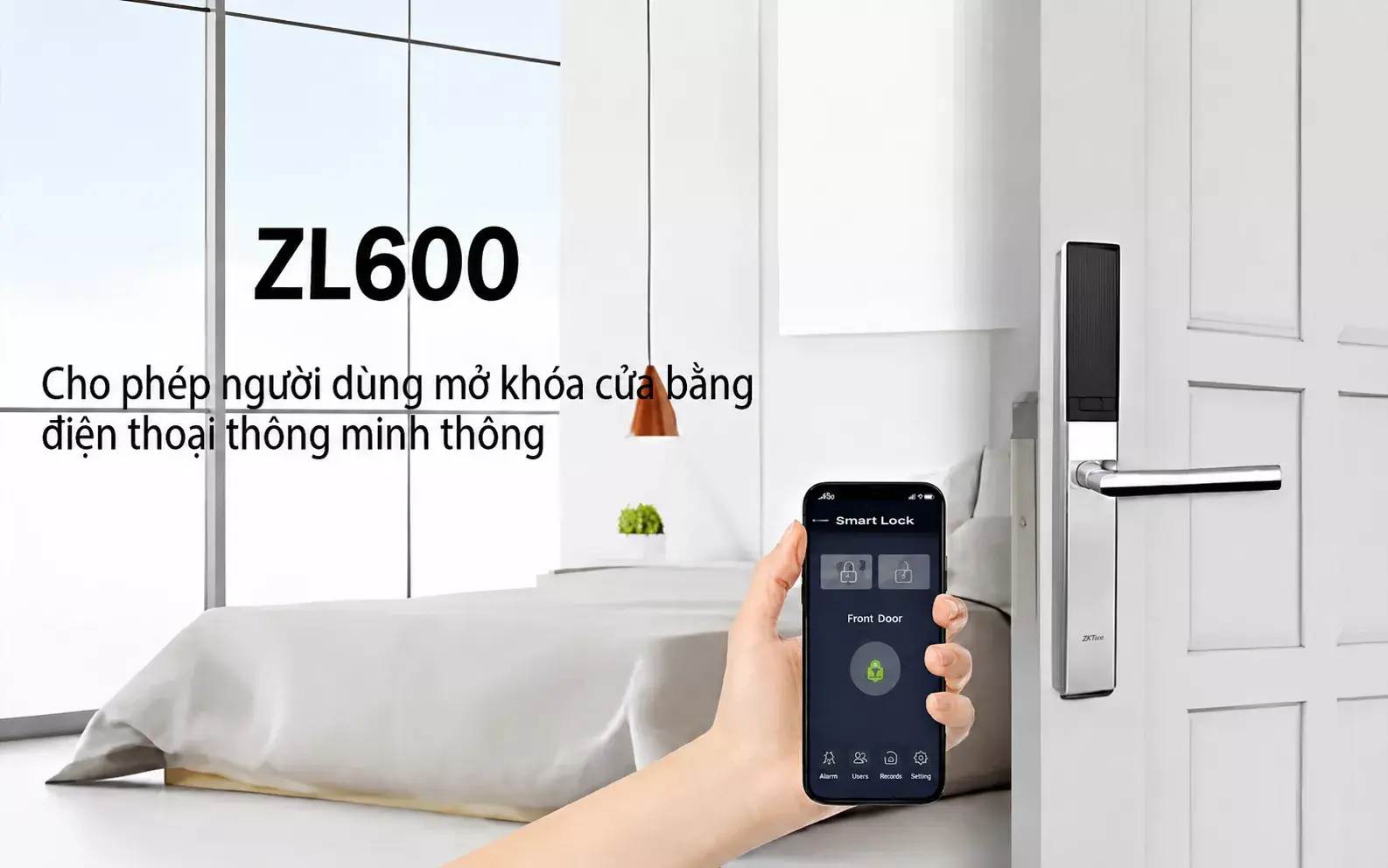 Khóa cửa khách sạn không dây ZKTeco ZL600 Khóa cửa khách sạn không dây ZKTeco ZL600
