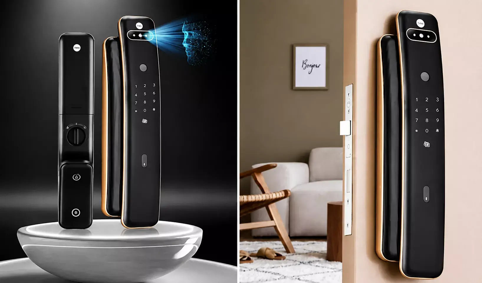 Khóa cửa nhận diện khuôn mặt Yale Luna Pro+