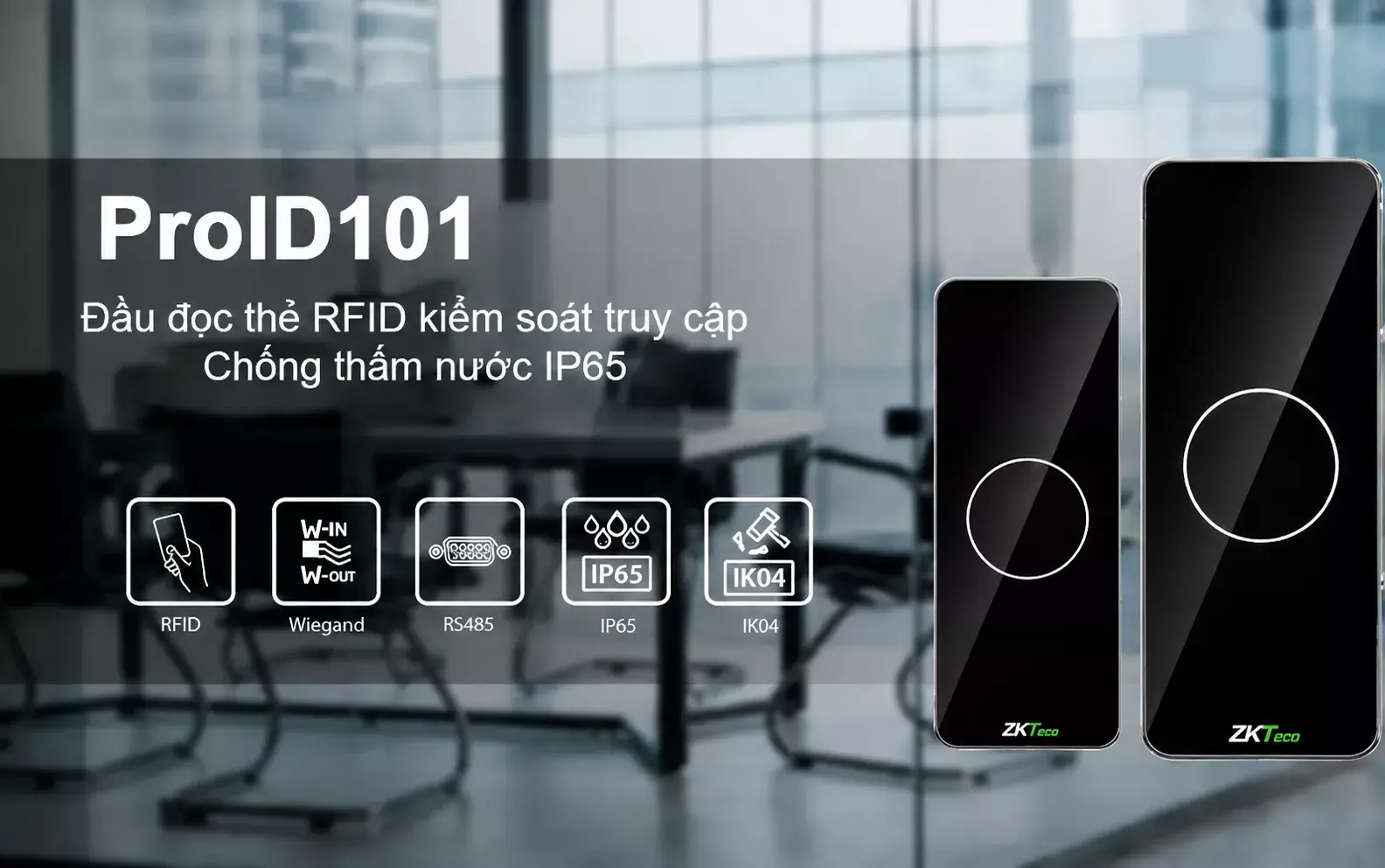 Giới thiệu về đầu đọc thẻ RFID ZKTeco ProID101 Giới thiệu về đầu đọc thẻ RFID ZKTeco ProID101