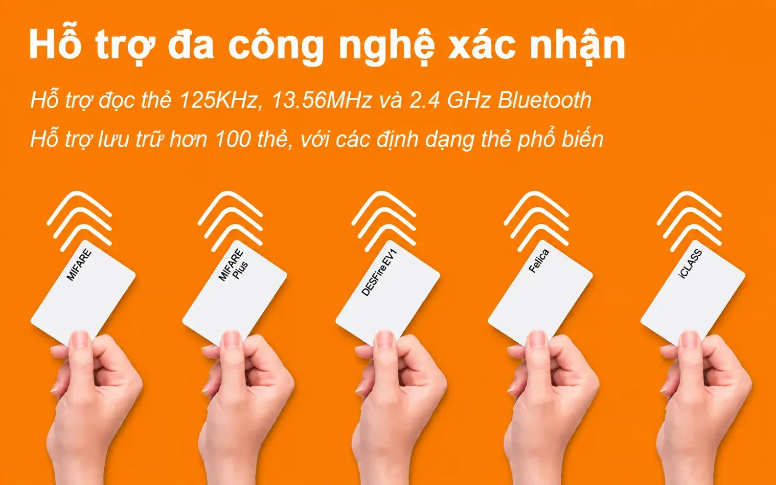 Đầu đọc thẻ EP10C lưu trữ thông tin lớn
