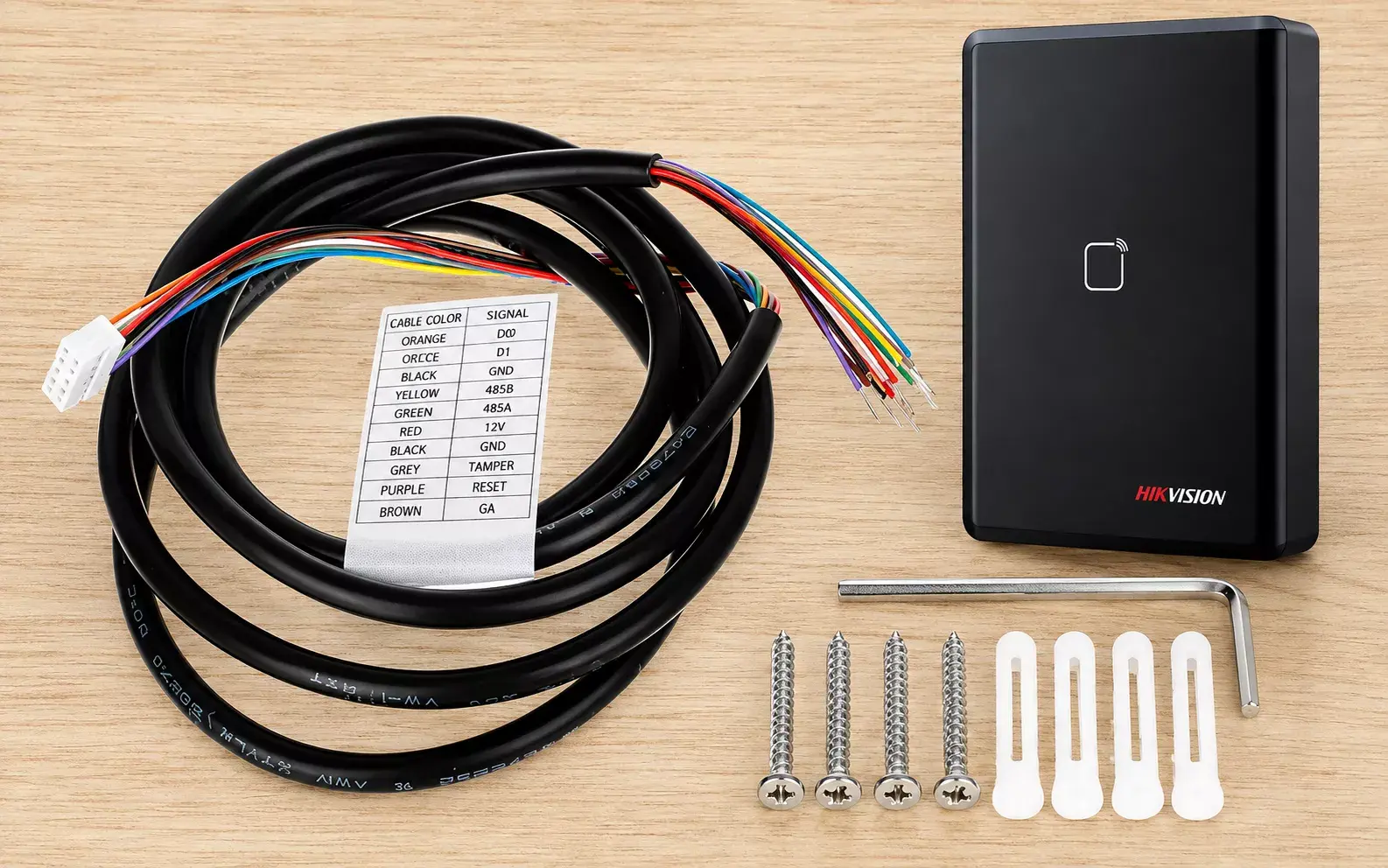 Giới thiệu về đầu đọc thẻ Hikvision DS-K1108AM