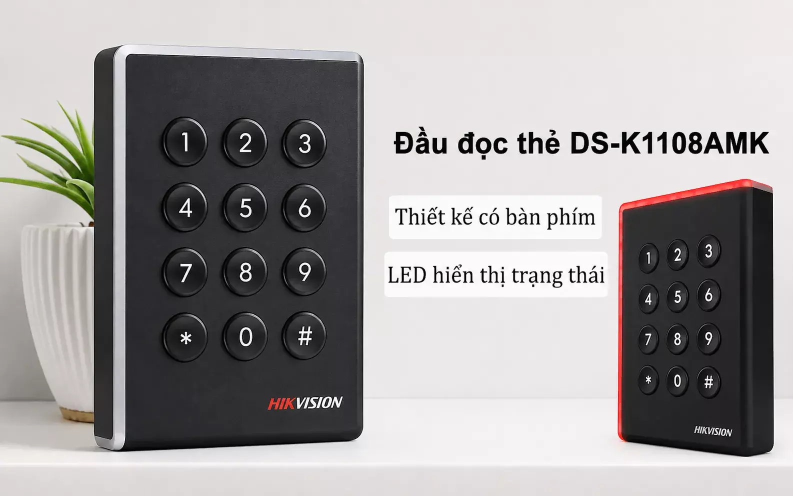 Giới thiệu về đầu đọc thẻ Hikvision DS-K1108AMK