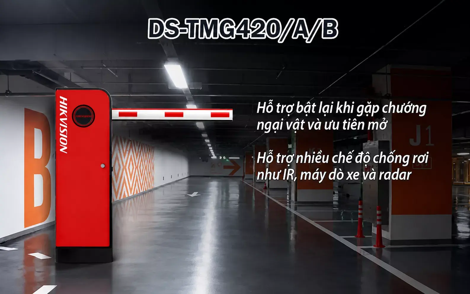 Barrier tự động Hikvision DS-TMG420/A/B