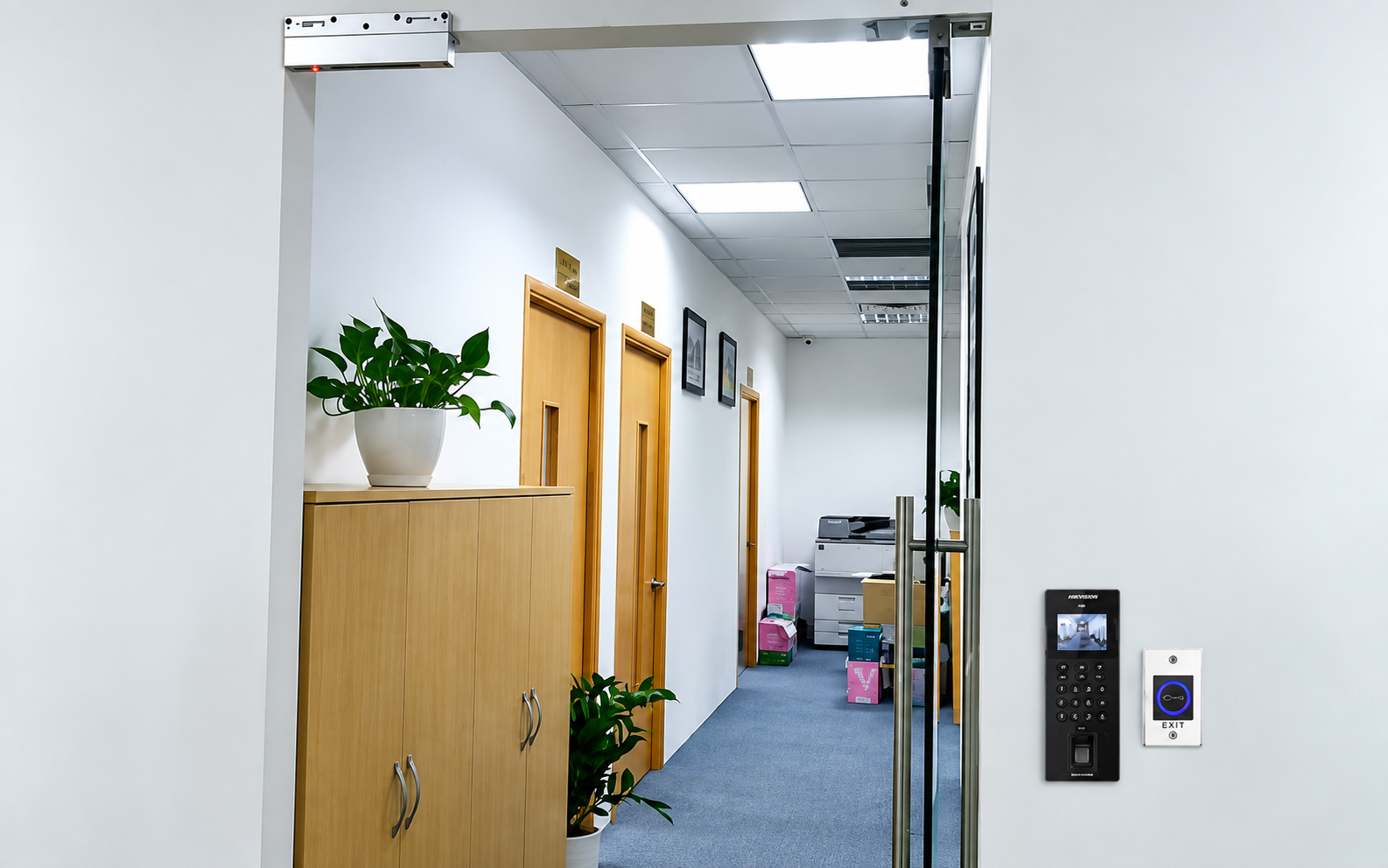 Bộ kiểm soát truy cập cửa ra/vào Hikvision DS-KAS321 đời mới nhất Bộ kiểm soát truy cập cửa ra/vào Hikvision DS-KAS321 đời mới nhất