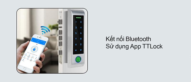 Đầu đọc thông minh vân tay HF4-Ble (Bluetooth TTLock)