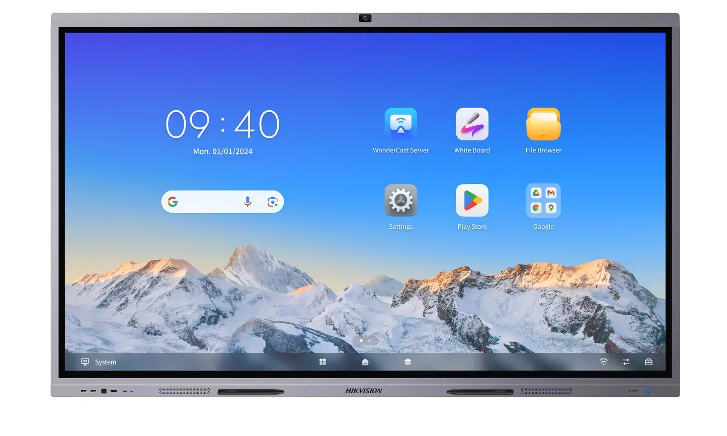 Màn hình tương tác 98 inch 4K Hikvision DS-D5C98RB/B2L Màn hình tương tác 98 inch 4K Hikvision DS-D5C98RB/B2L