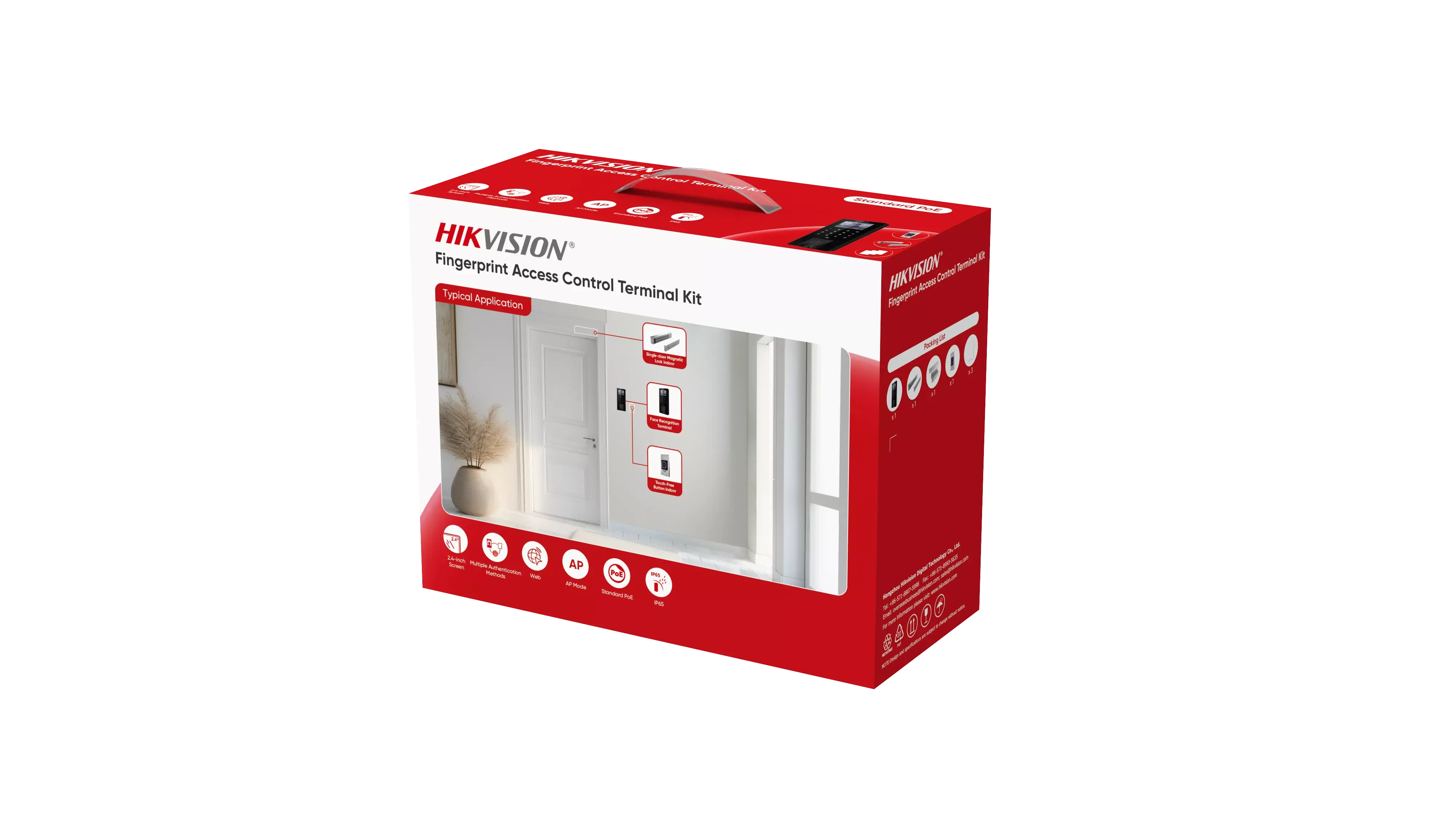 Bộ kiểm soát ra vào Hikvision DS-KAS807 Bộ kiểm soát ra vào Hikvision DS-KAS807