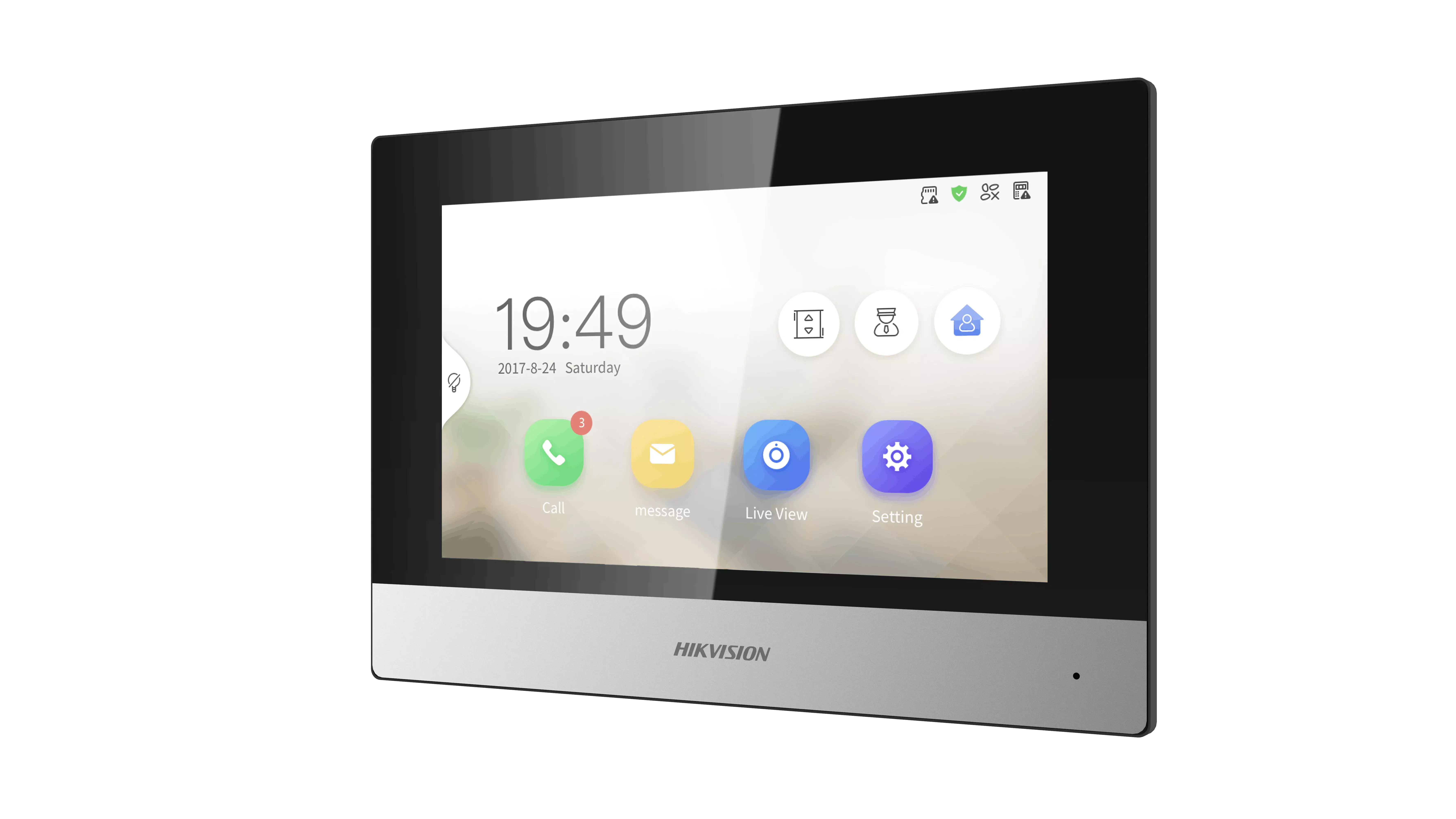 Màn hình chuông cửa Hikvision DS-KH6320-WTE2(B) Màn hình chuông cửa Hikvision DS-KH6320-WTE2(B)