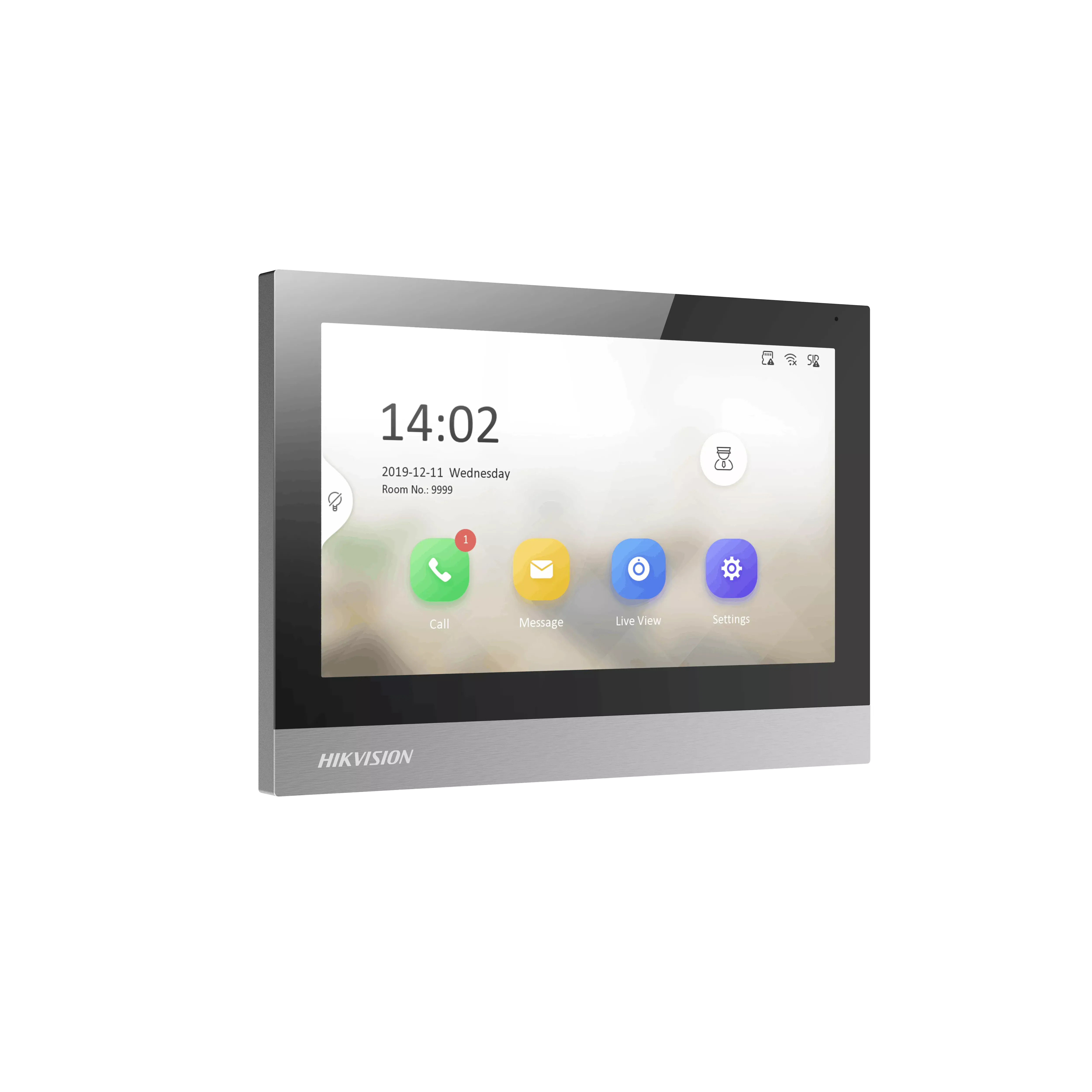 Màn hình chuông cửa IP Hikvision DS-KH8380-WTE1 Màn hình chuông cửa IP Hikvision DS-KH8380-WTE1