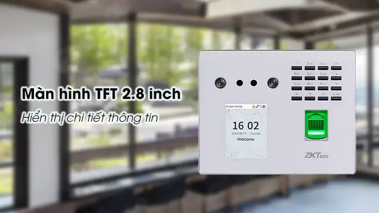 Máy chấm công khuôn mặt ZKTeco MB560VL