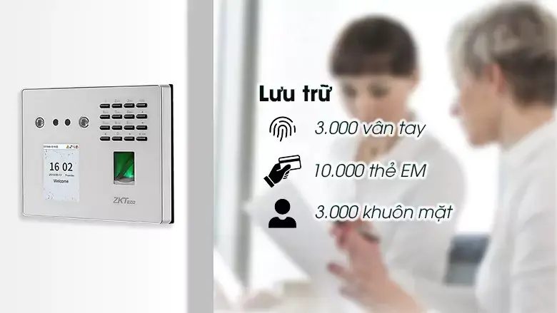 Máy chấm công khuôn mặt ZKTeco MB560VL