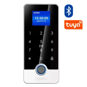 Đầu đọc kiểm soát truy cập vân tay mật khẩu và thẻ từ J300X (Bluetooth Tuya)