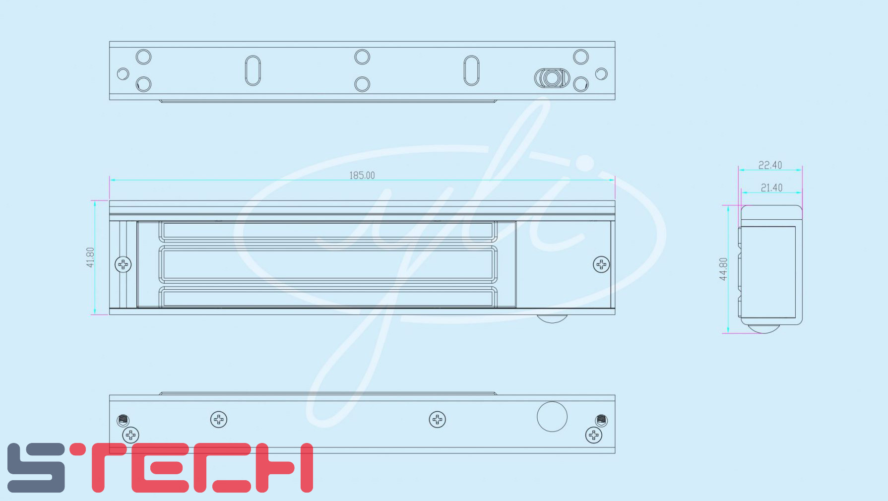 Khoá điện từ Yli YM-1802