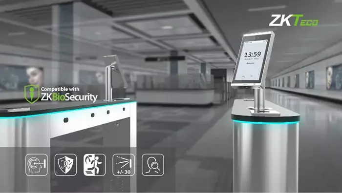 Máy chấm công khuôn mặt ZKTeco FaceDepot-7BL