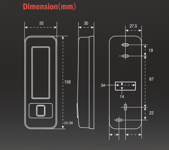 Máy chấm công Soyal AR-331EF1