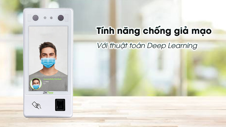 Máy Chấm Công Vân Tay - Nhận Diện Khuôn Mặt (Thẻ Cảm Ứng) ZKTeco G46