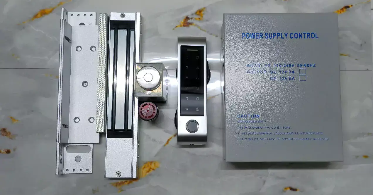 Trọn Bộ Khóa Vân Tay Cửa Cổng HF4 Wifi